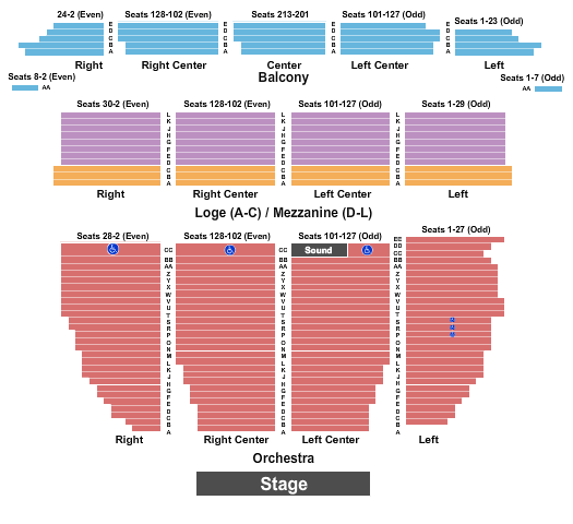 Orpheum Theatre Buena Vista Social Club Seating Chart